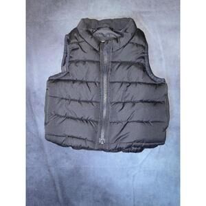 Navy blue gap puffer vest
